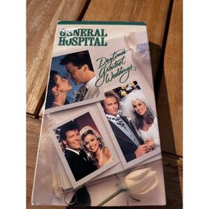 Vintage General Hospital Daytimes Greatest Weddings VHS Tape 1993 Soap Opera